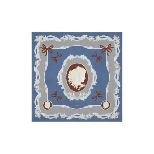 VERSACE Twill Silk Scarf