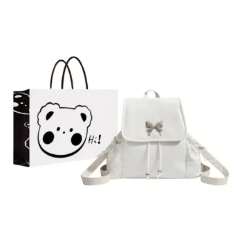 NX DOUGHNUT PU Backpack Women's White