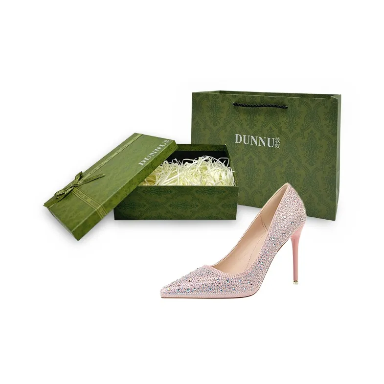 Dunnu Slim Heel High Heels 10CM Women's-20