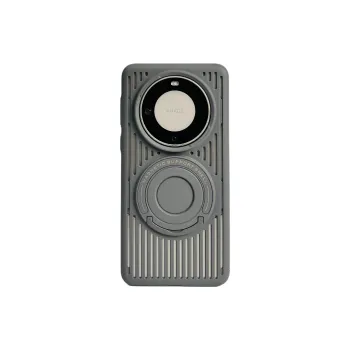 Wei Xin Acrylic Material Magnetic Gray Pull Handle Stand Phone Cases Compatibility With Huawei Mate 70/60 Pro/Pro+