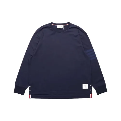 THOM BROWNE 4 Bar Crewneck T Shirt