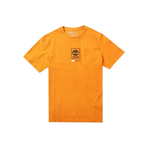 Timberland T-Shirts Men Orange