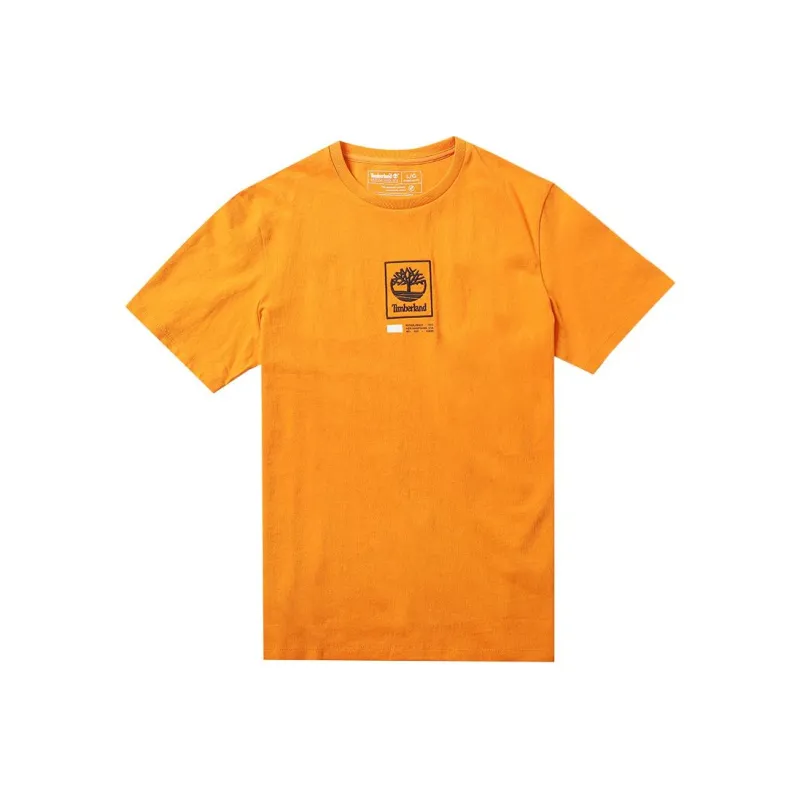 Timberland T-Shirts Men Orange-0