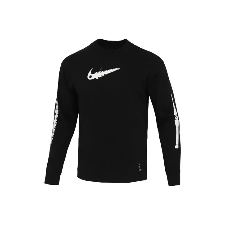 Nike T Shirts Men Black-0
