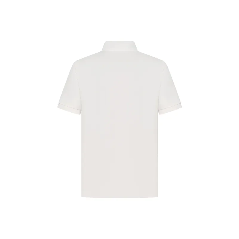Biyin Leufen Oxygen Bar With Cooling Sensation Cooling Lapel Short Sleeved Polo Shirt Men's-9
