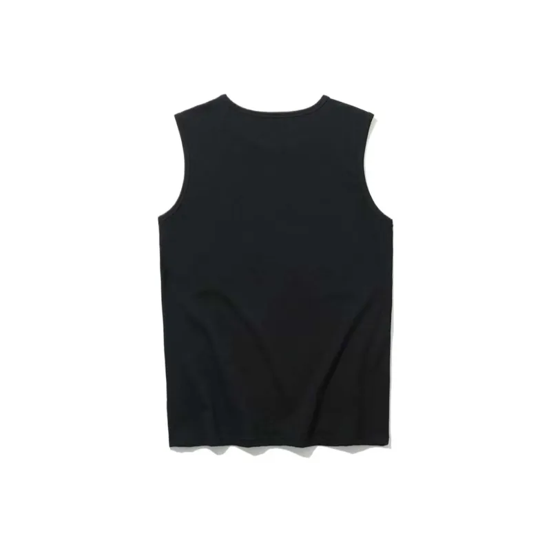 Cotton Gene Tank Tops Men's Black-1