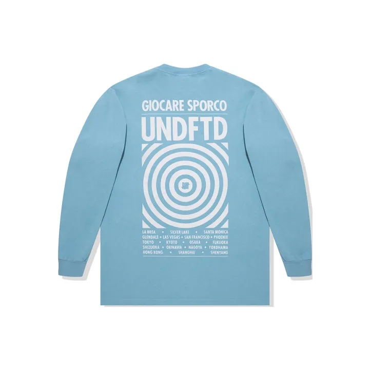 UNDEFEATED Crew Neck Loose Fit Straight Long-Sleeved T-Shirt Men's-0