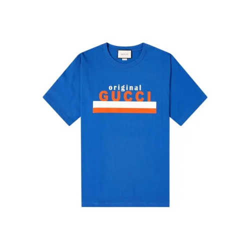 GUCCI T Shirts Men Blue