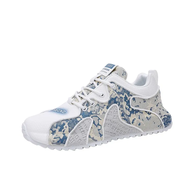 AMICNIEGD Anti Slip And Wear Resistant Lightweight Low Top Chunky Sneakers Men's-7