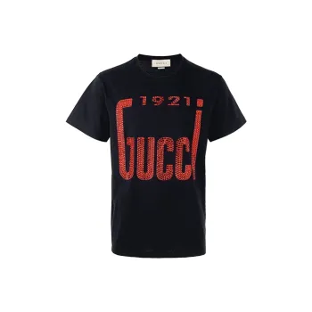 GUCCI 1921 SS22 T-Shirt Men's Black