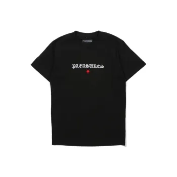 PLEASURES Shine Embroidered T Shirt