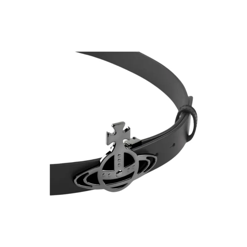 Vivienne Westwood Small Line Orb buckle Belt-3