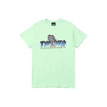 Thrasher T-Shirt US Version Unisex Green