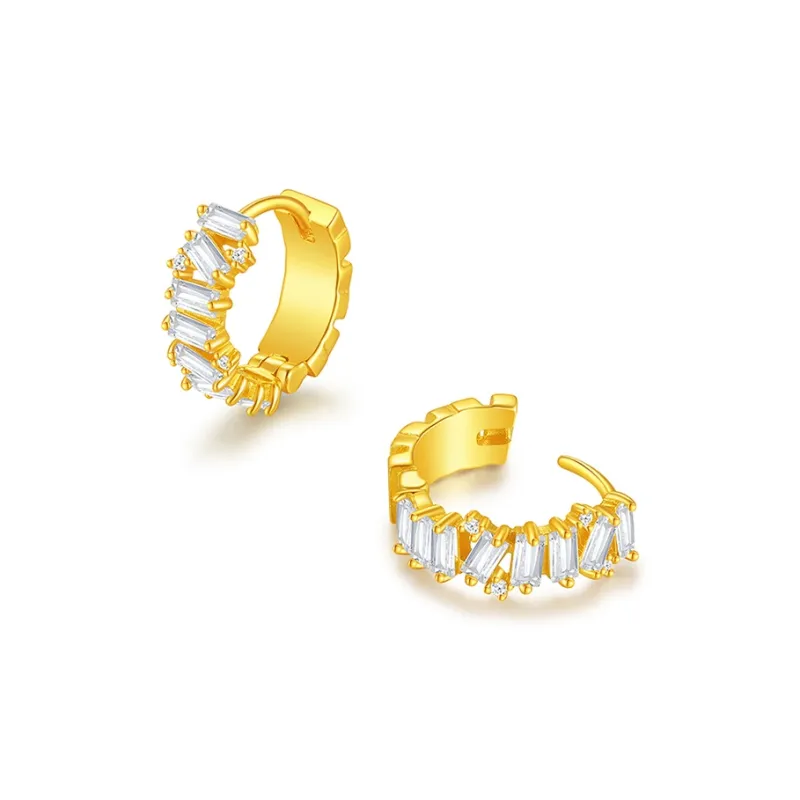 CHAOHONGJI 925 Sterling Silver Earrings Women's-2