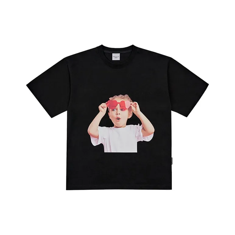Acme De La Vie/ADLV Drop Shoulder Sleeve T Shirt Unisex Black-0