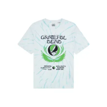 Levis Grateful Dead Straight Short Sleeved T Shirt Unisex Blue