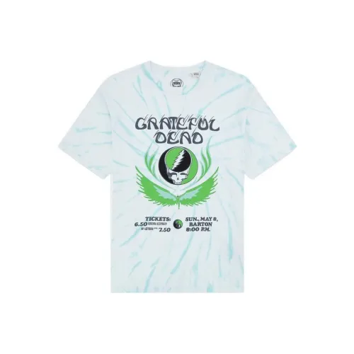Levis Grateful Dead Straight Short-Sleeved T-Shirt Unisex Blue
