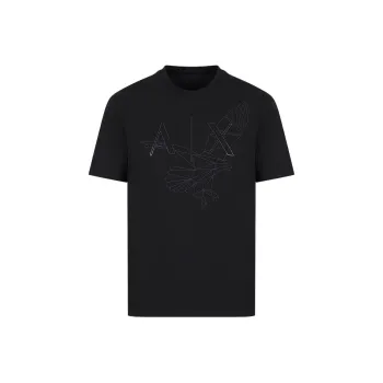 ARMANI EXCHANGE SS23 T Shirt Men's Black