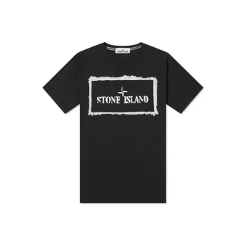 STONE ISLAND SS21 T Shirt Men's Black