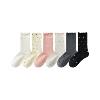 Temooues Mid Calf Socks Women's Combo Set