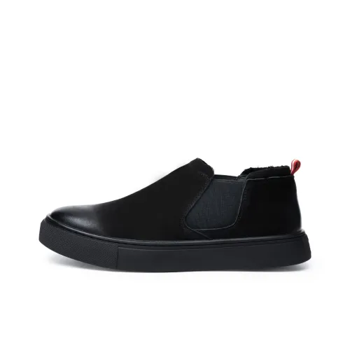 FED Slip Resistant Breathable Height Increasing Low Top Skateboard Shoes Men's