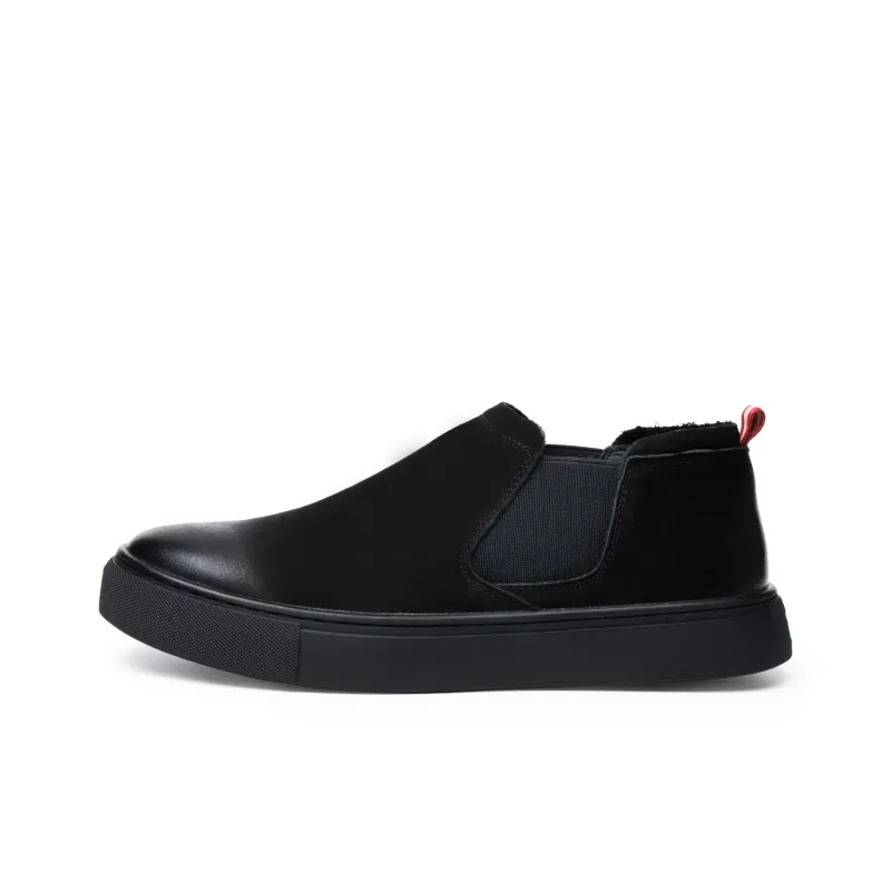 FED Slip Resistant Breathable Height Increasing Low Top Skateboard Shoes Men's-0