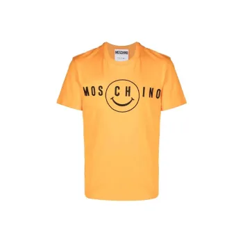 MOSCHINO T-Shirts Men Orange