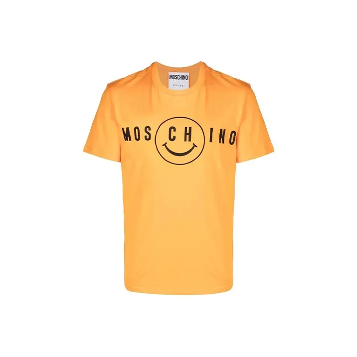 MOSCHINO T-Shirts Men Orange-0