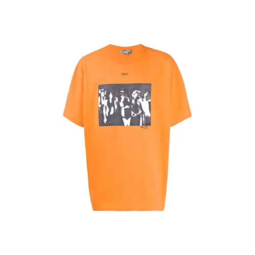 OFF WHITE SS20 T Shirt Men's Orange