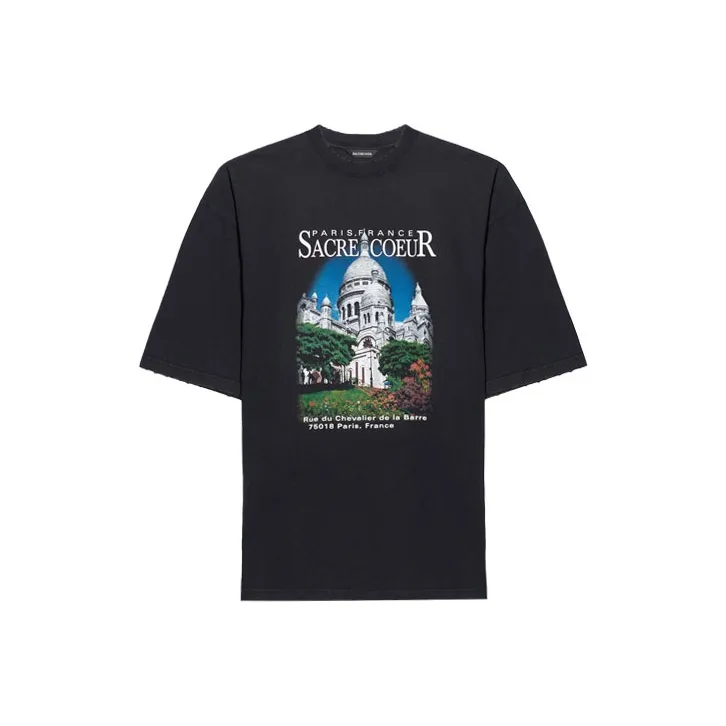 Balenciaga Sacré Cœur T Shirt-0