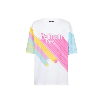 BALMAIN X Barbie Oversized Cotton T shirt