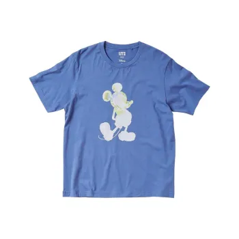 UNIQLO T Shirts Unisex Sky Blue