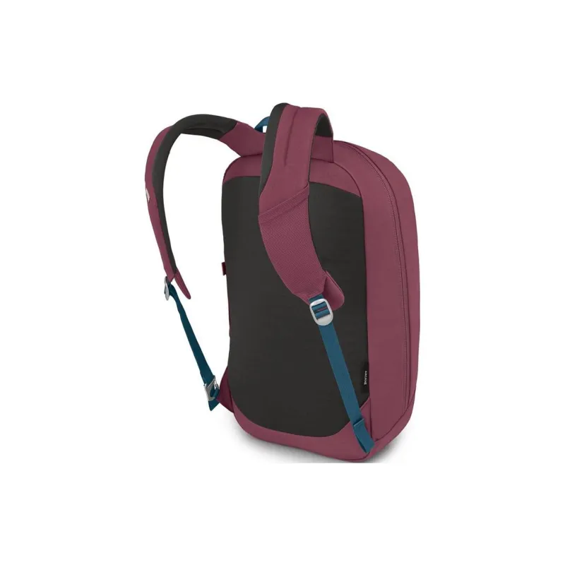 OSPREY Recycled Polyester Backpack Unisex Burgundy Red & Brown-2