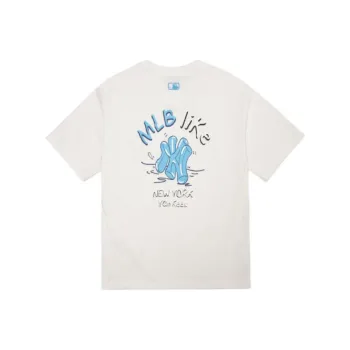 MLB T Shirts Unisex Ivory White