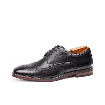JASONSTAR British Commute Business Formal Leather Shoes Men's Brown