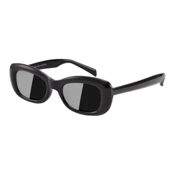 PULAIS Plate Frame Irregular Shape Sunglasses Women's Multicolor