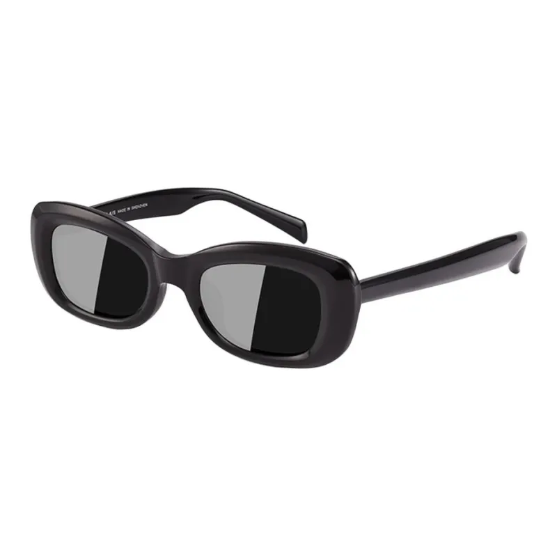 PULAIS Plate Frame Irregular Shape Sunglasses Women's Multicolor-0