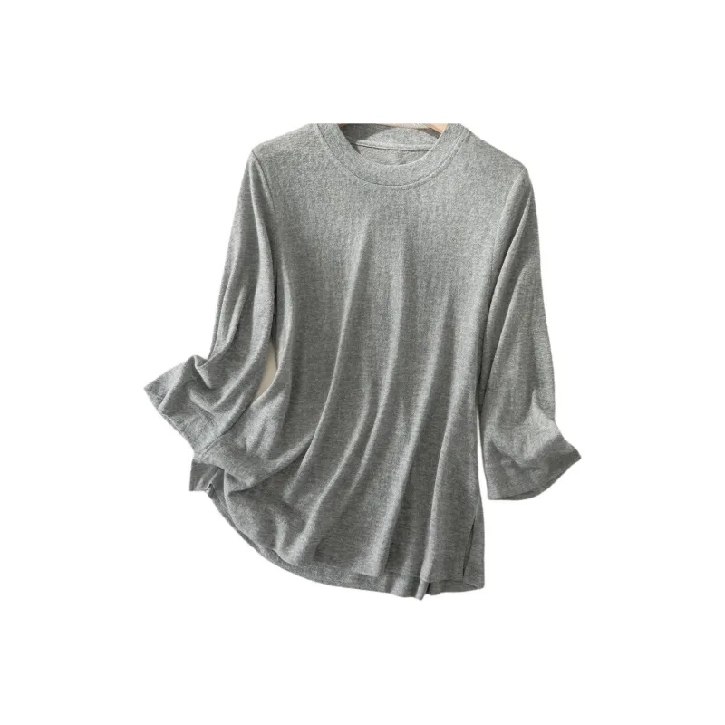 IHIMI T Shirt Women's Heather Gray-2
