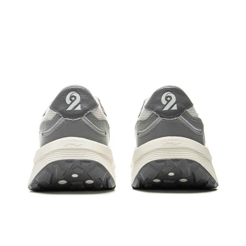 LiNing Honor M500 Cushioning Slip Resistant Support Abrasion Resistant Low Top Casual Shoes Men's Gray-5
