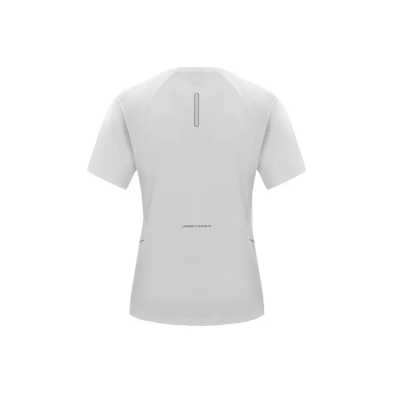 Under Armour Raglan Sleeve T Shirt Women's Mist White-1