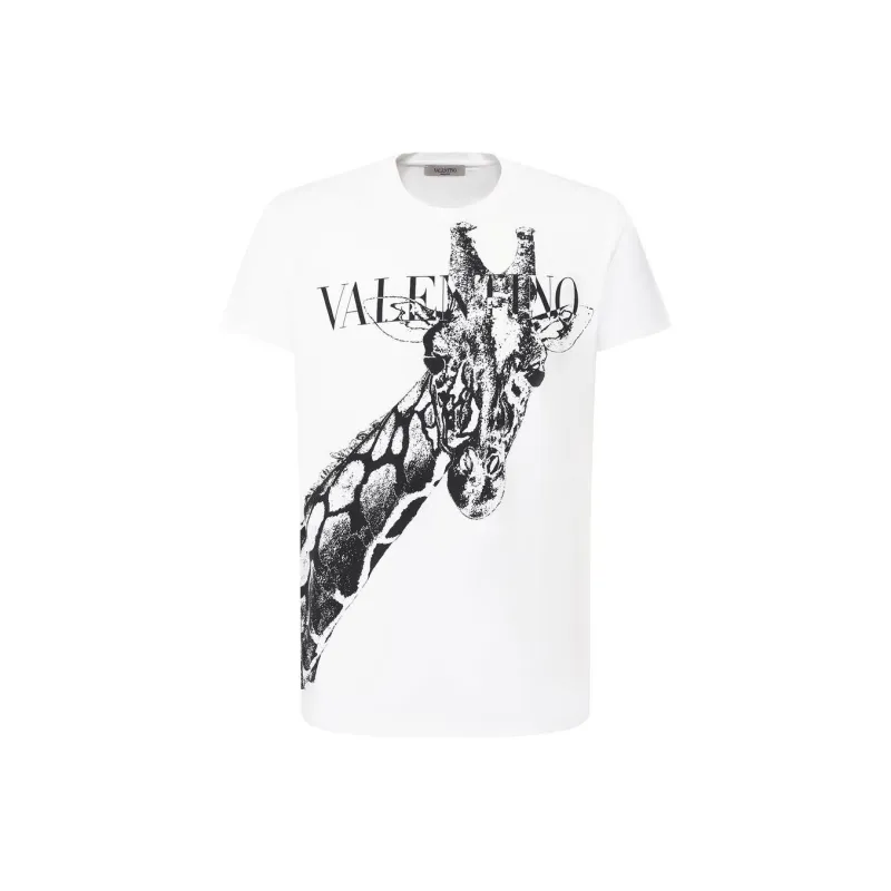 Valentino T Shirts Men White-0