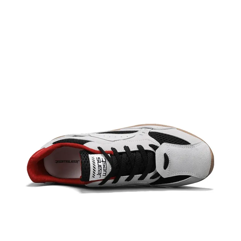 JEANSWEST Anti Slip And Wear Resistant Coverage Low Top Casual Shoes Men's-4