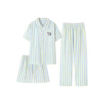 WANANNI Pajama Set Women's Neon Green