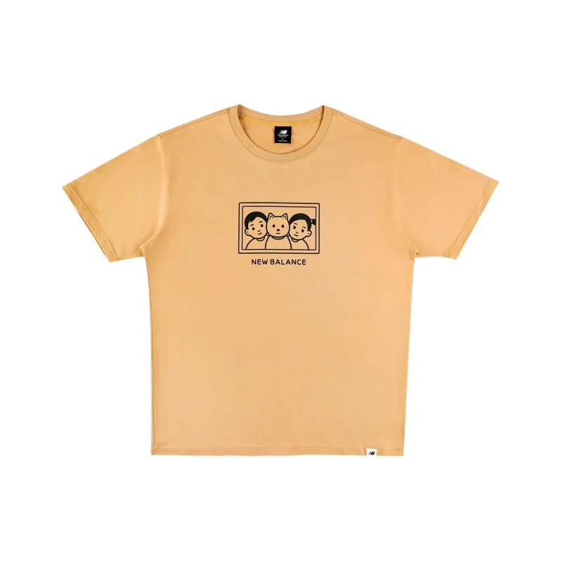 New Balance x Noritake T Shirt Unisex Ginger Yellow-0