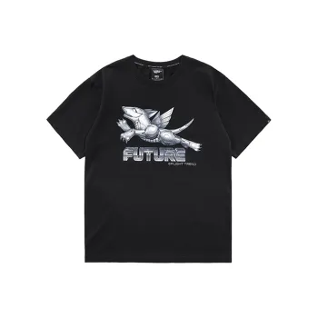 VIP Elbow Length Sleeved T Shirt Unisex Black