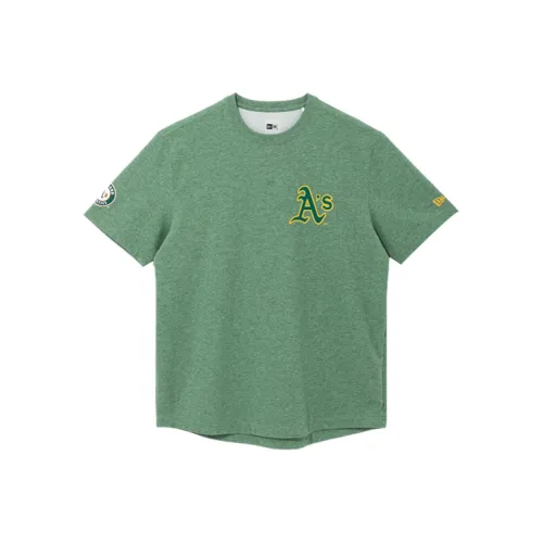 New Era T Shirts Men Green