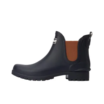 BARBOUR Wilton Waterproof Rain Boots Women's Marine Blue
