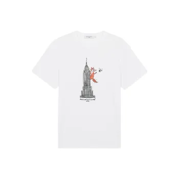 Maison Kitsune T Shirts Unisex White