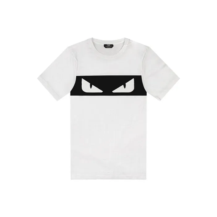 FENDI T Shirts Men White-0