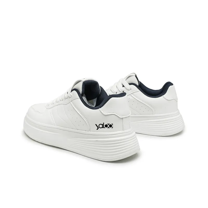 Yalu Preferred Slip Resistant Water Resistant Height Increasing Low Top Skateboard Shoes Men's-3